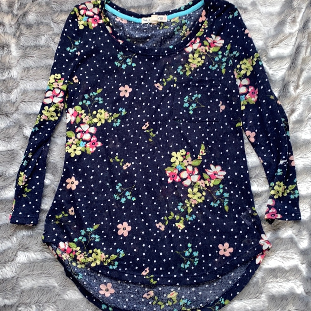Floral long sleeve Top